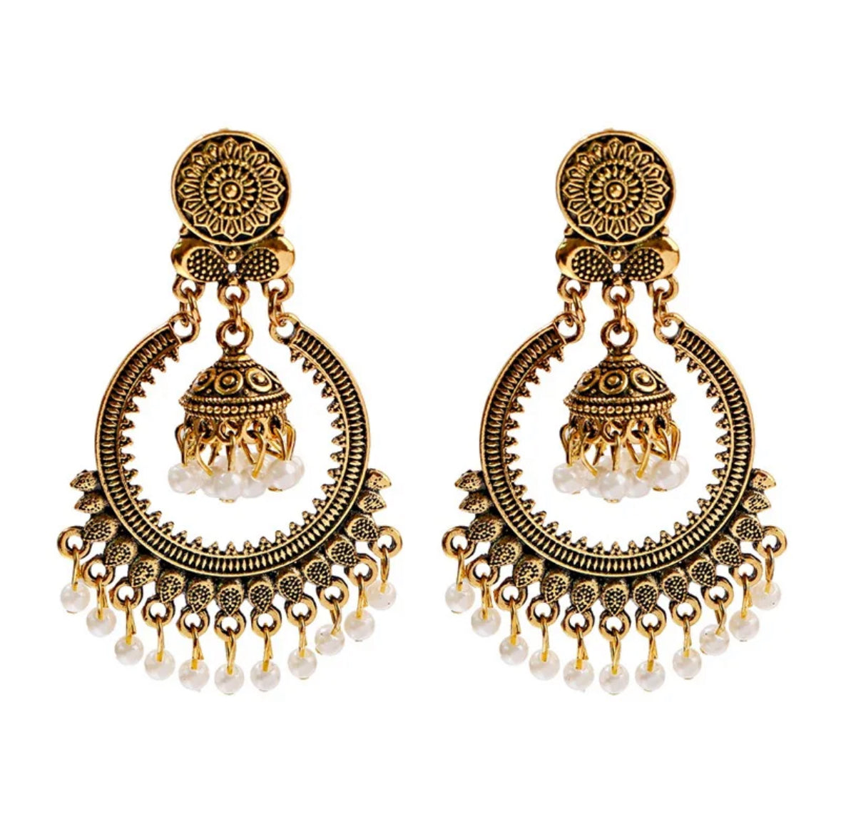 Vintage gold Jhumka