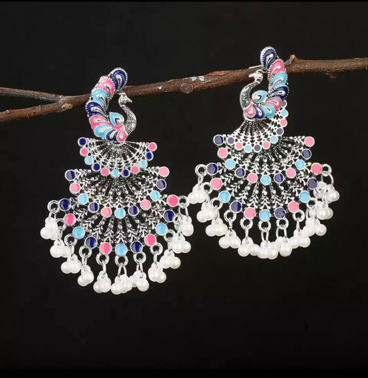 Peacock Earring